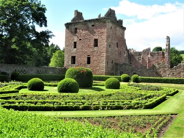 Edzell Castle et son jardin