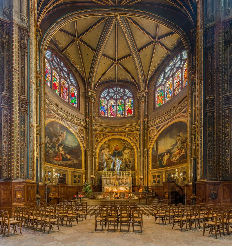 Église Saint-Eustache — édifice religieux à Paris (1er), Paris, intérieur, classé mh