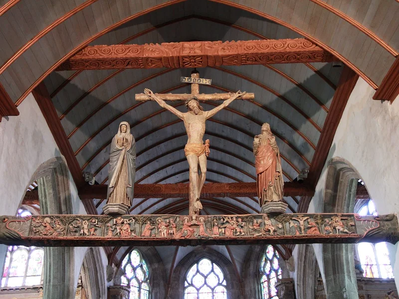 Église Notre-Dame de Lampaul-Guimiliau (enclos paroissial) — édifice religieux à Lampaul-Guimiliau (29), monument historique (Classé MH) — vue 3