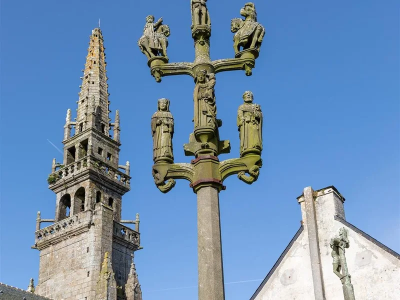 Église Notre-Dame de Pencran (enclos paroissial) — édifice religieux à Pencran (29), monument historique (Classé MH) — vue 3
