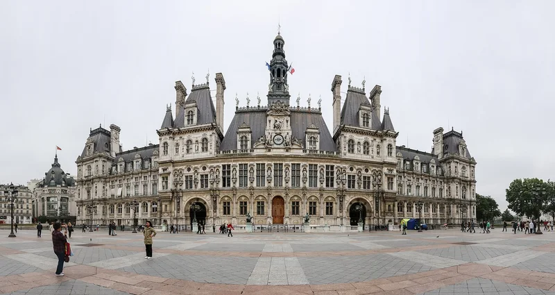 Hôtel de Ville de Paris — monument à Paris (4e), Paris, façade, classé mh