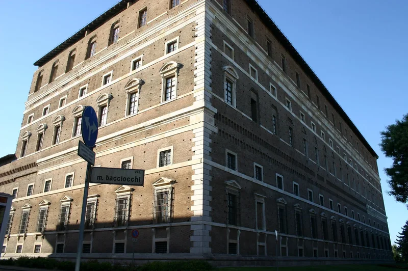Façade de Le Palazzo Farnese de Piacenza