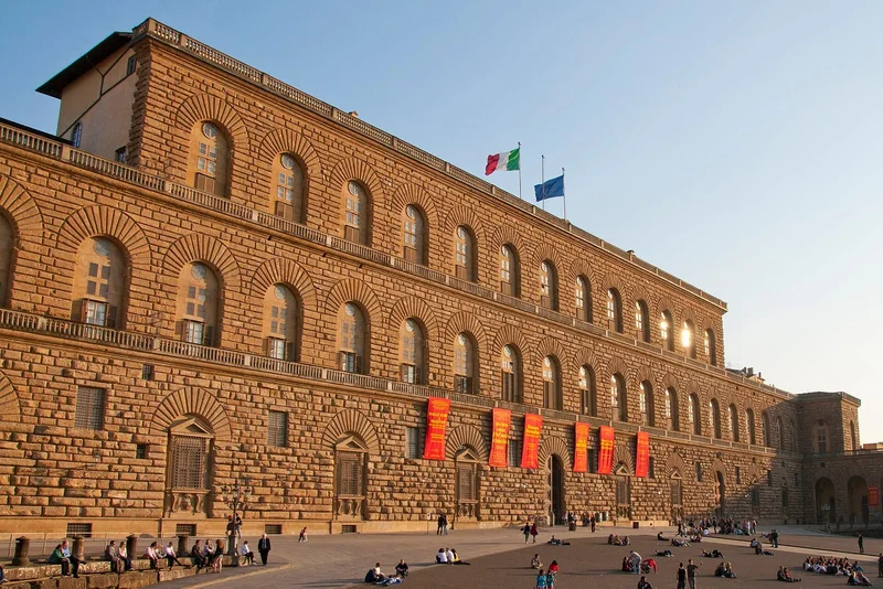 Façade de Le Palais Pitti