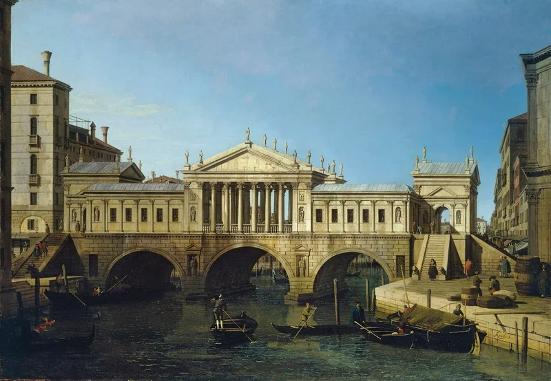 Le Pont du Rialto dans son environnement