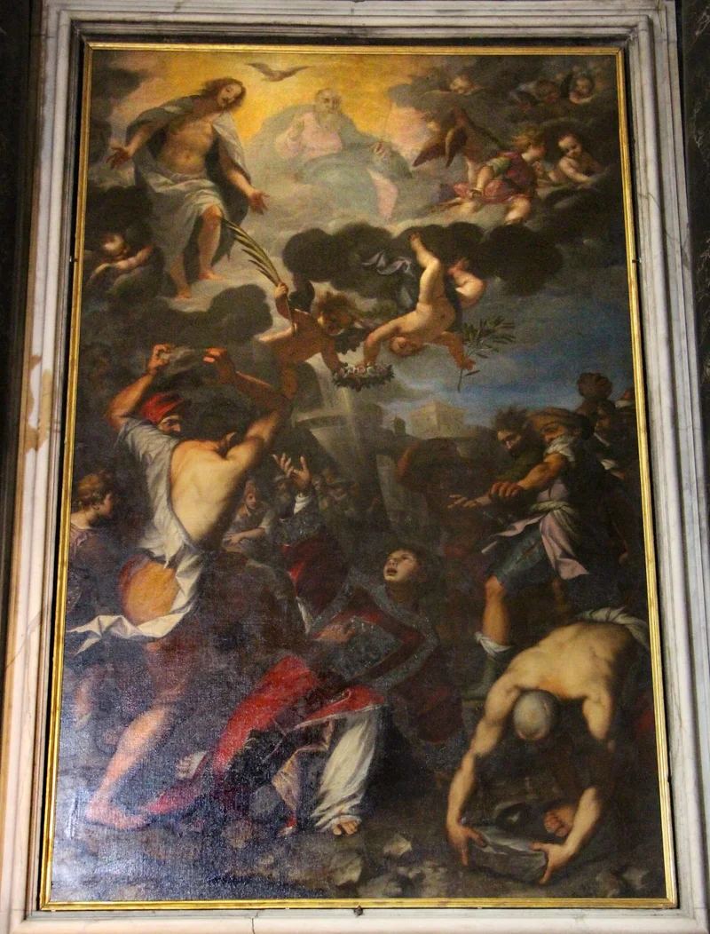 Intérieur de L'église Santo Stefano