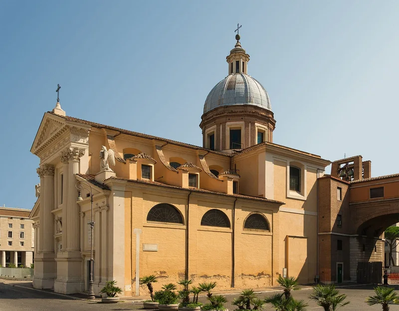 Façade de L'église San Rocco