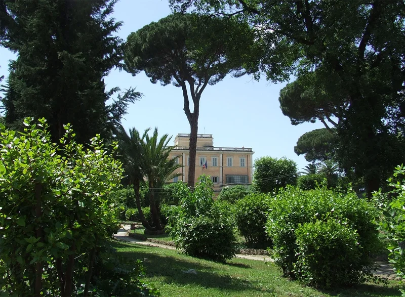 Vue de La Villa Celimontana