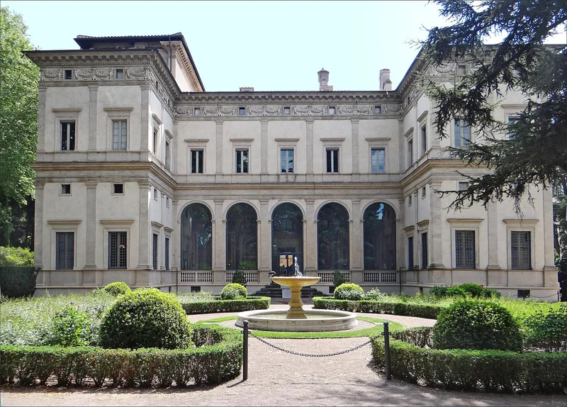Façade de La Villa Farnésine