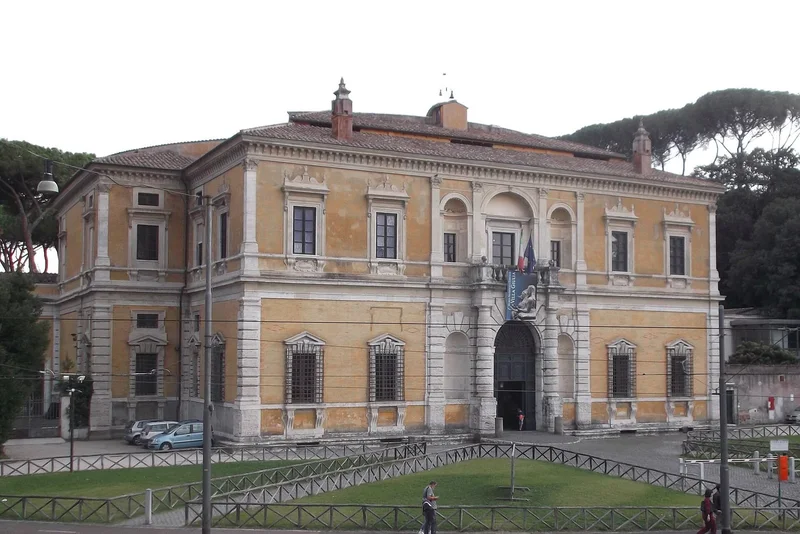 Façade de La Villa Giulia