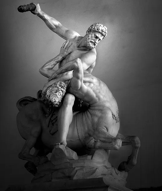 Hercule et le centaure Nessus