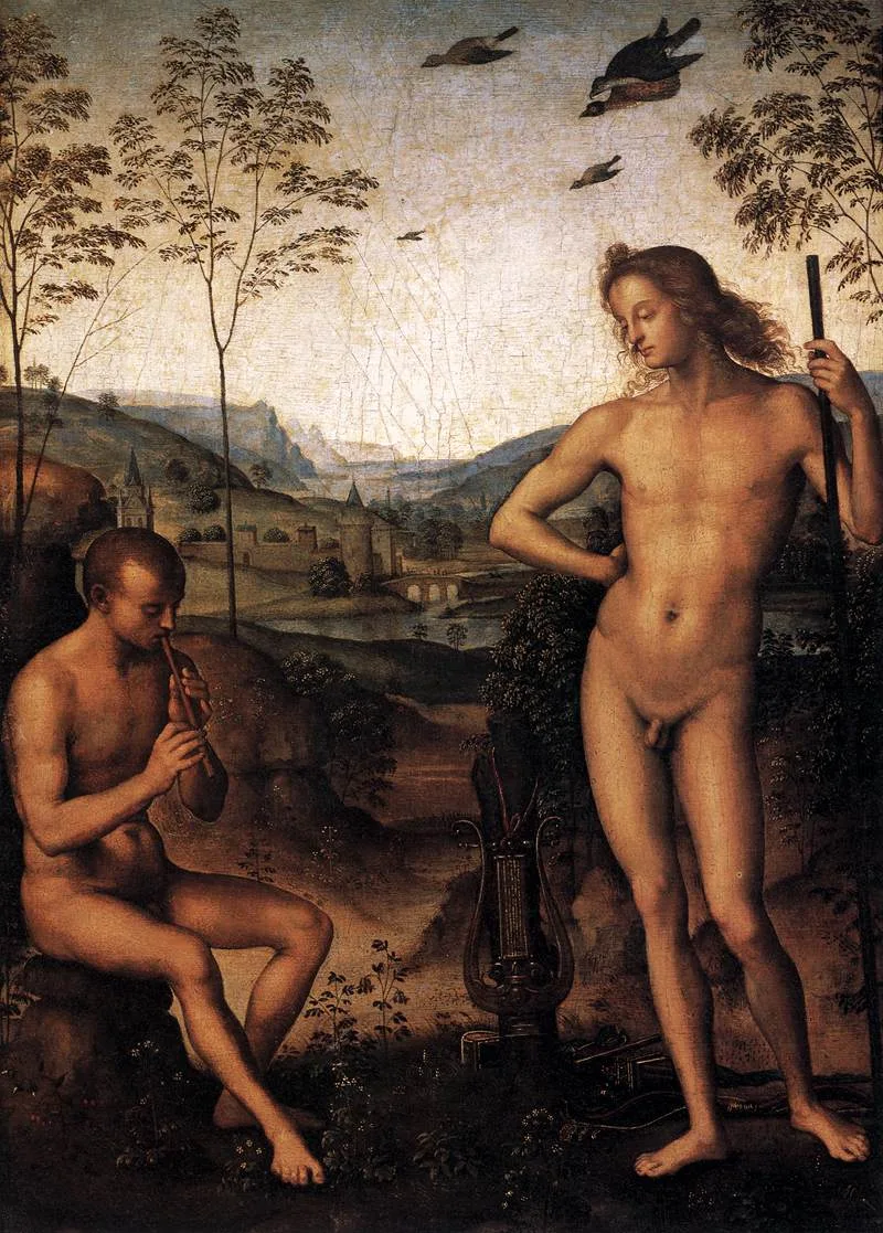 Apollon et Marsyas (attribution débattue)