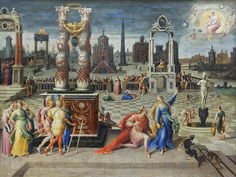 Auguste et la Sibylle de Tibur