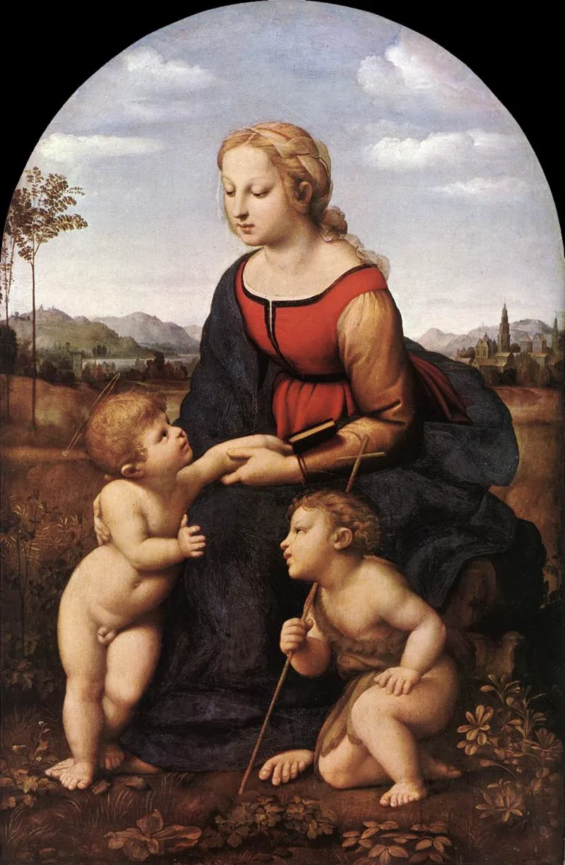 La Belle Jardinière (Vierge à l'Enfant avec saint Jean-Baptiste)