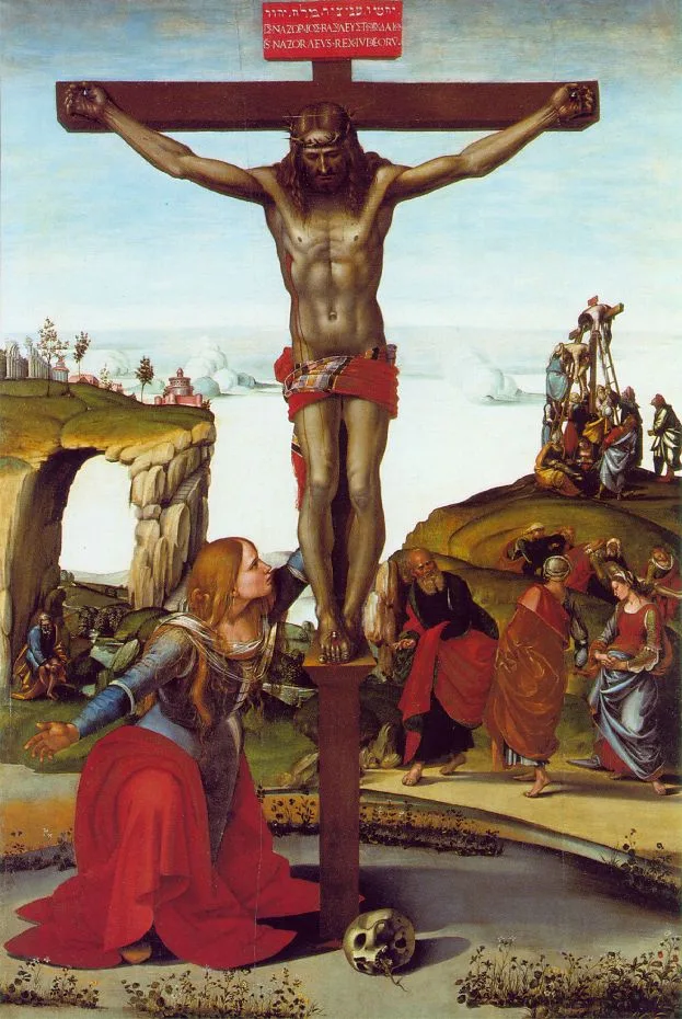Crucifixion avec Marie-Madeleine