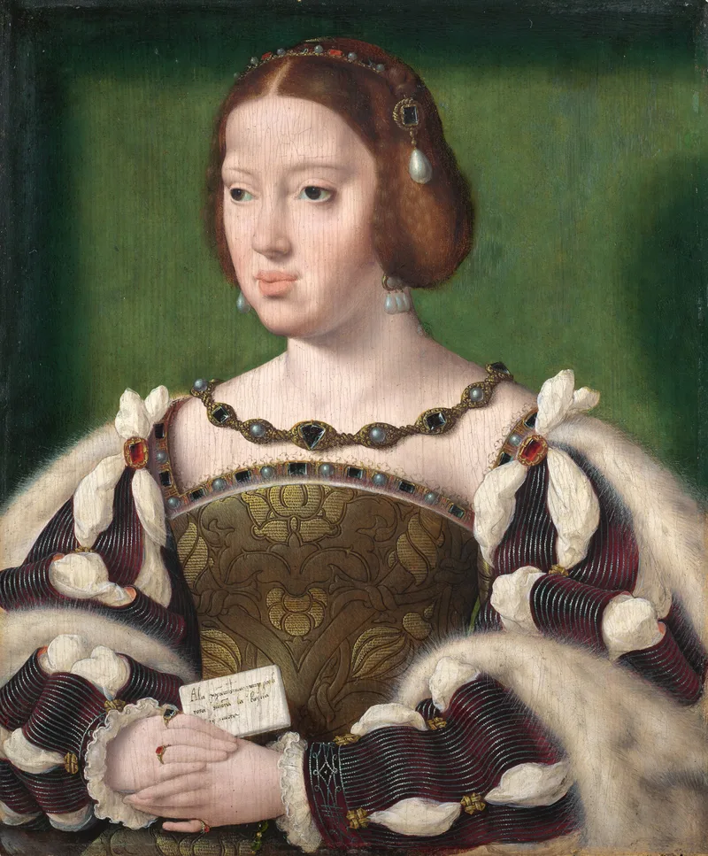 Portrait d'Éléonore d'Autriche, reine de France