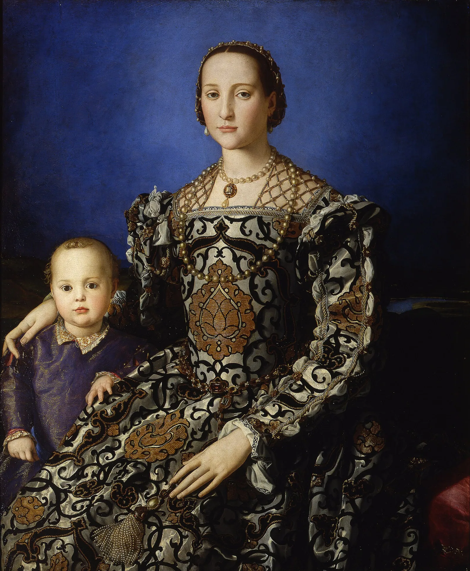 Ritratto di Eleonora di Toledo col figlio Giovanni