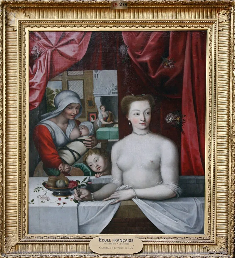 Gabrielle d'Estrées au bain avec ses deux fils