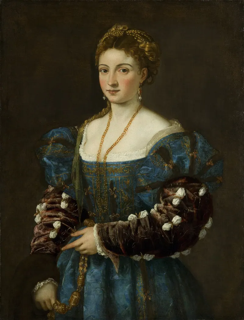 La Belle (La Bella), Tiziano Vecellio (Titien)