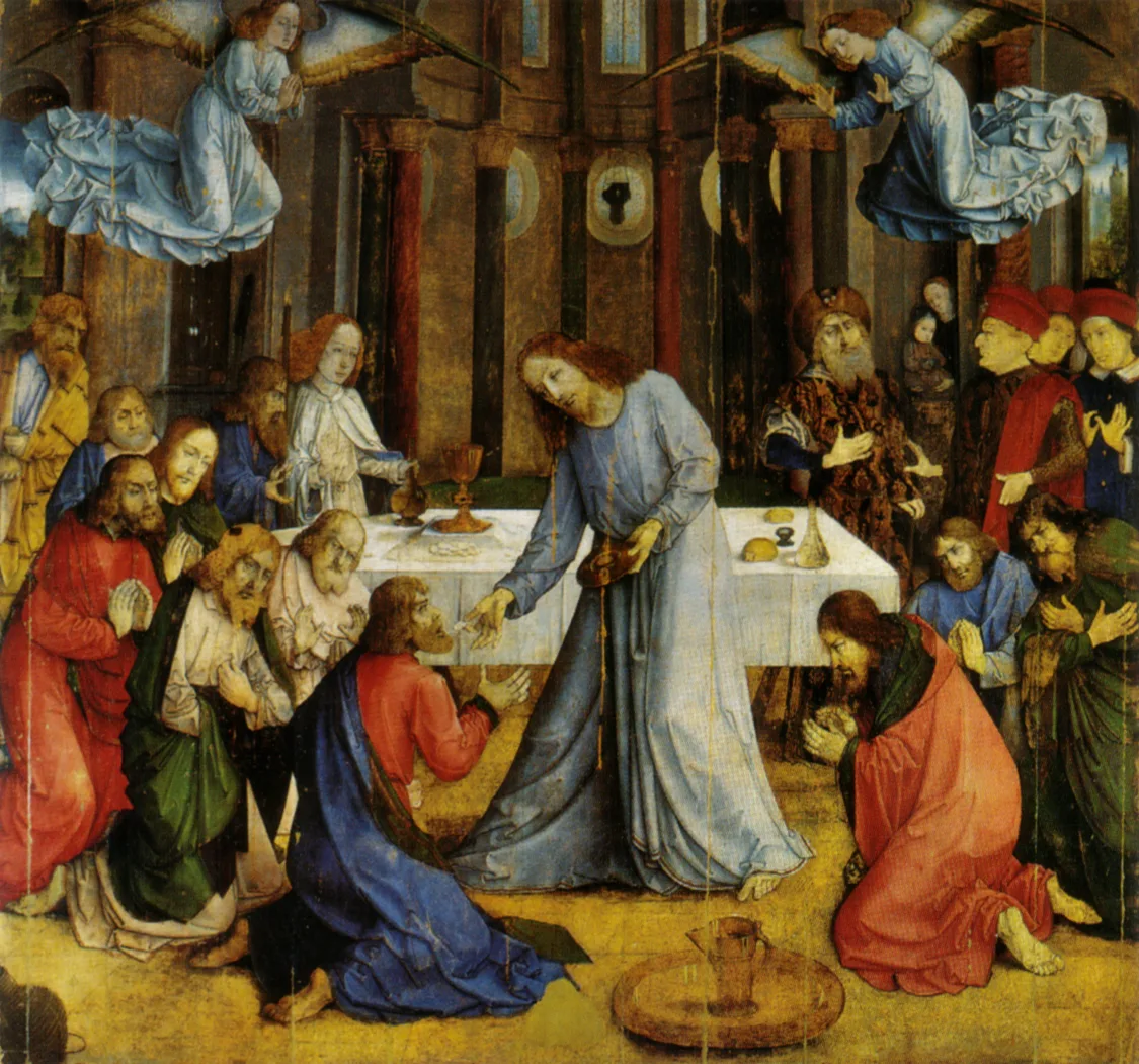 La Comunione degli Apostoli («Istituzione dell'Eucaristia»)