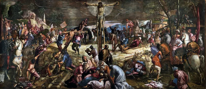 La Crucifixion (Crocifissione), Jacopo Tintoretto