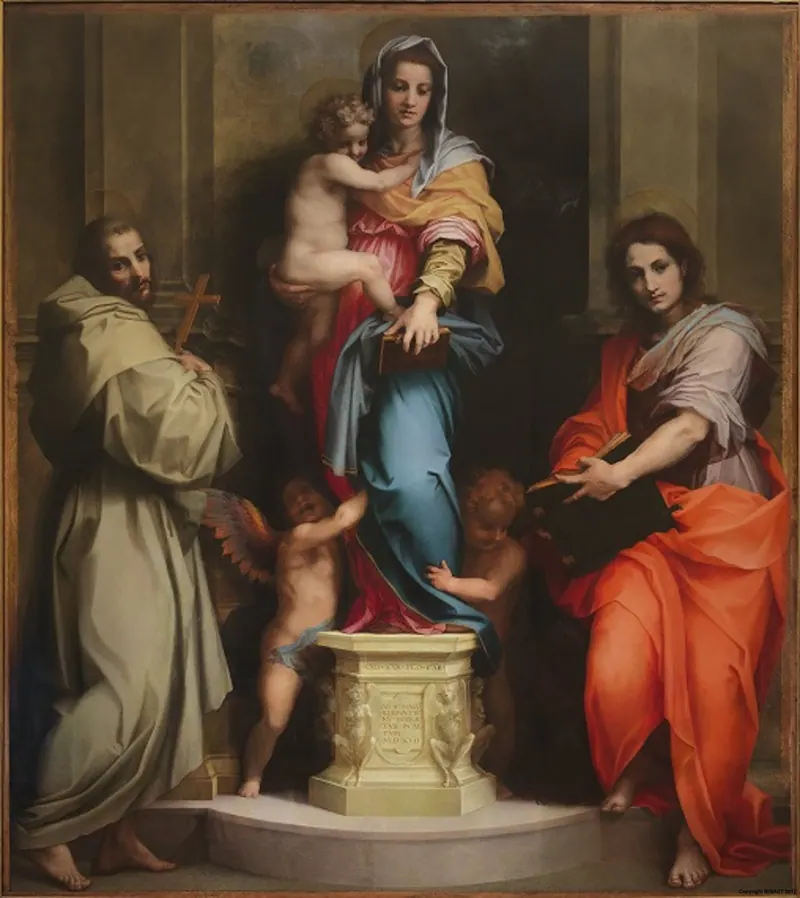 La Vierge aux harpies (Madonna delle Arpie), Andrea del Sarto