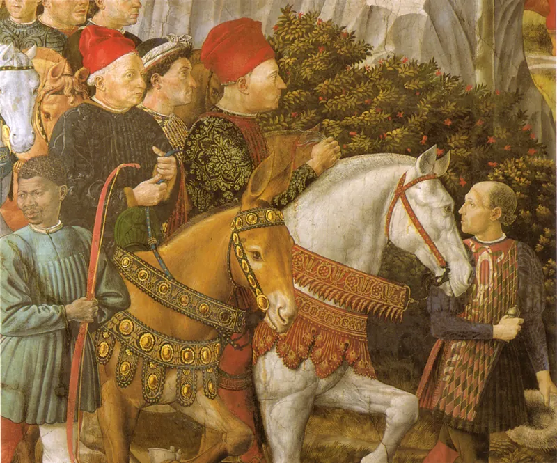 Le Cortège des Mages (Viaggio dei Magi), Benozzo Gozzoli