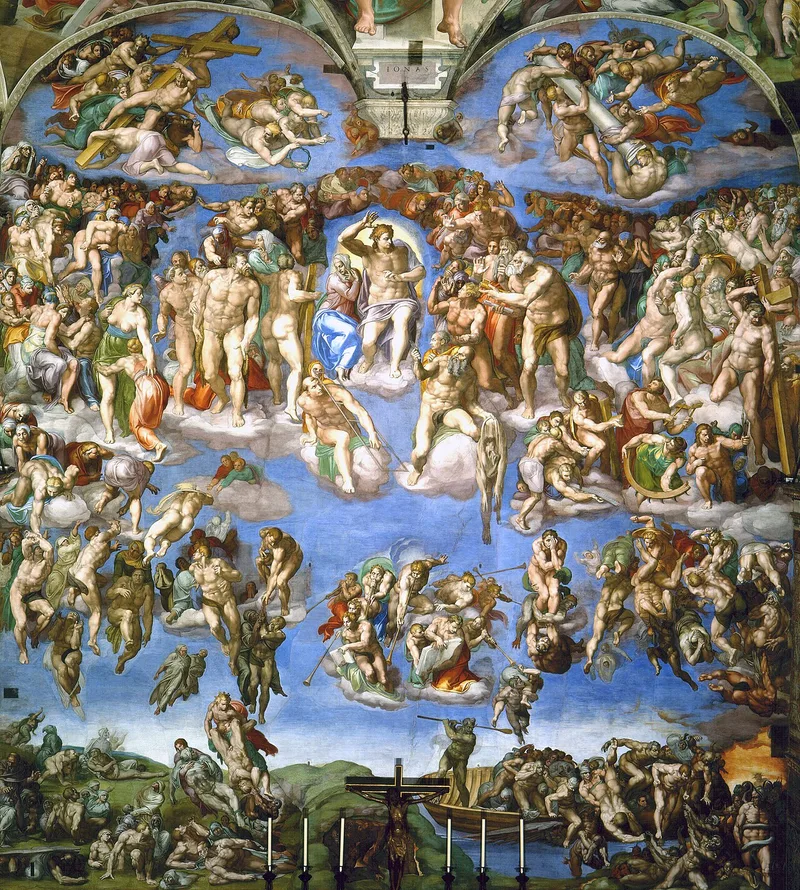 Le Couronnement de la Vierge et Anges musiciens