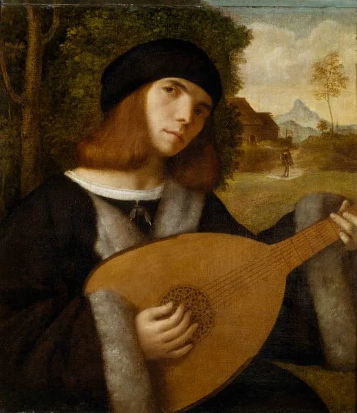 Le Joueur de luth (Cariani)