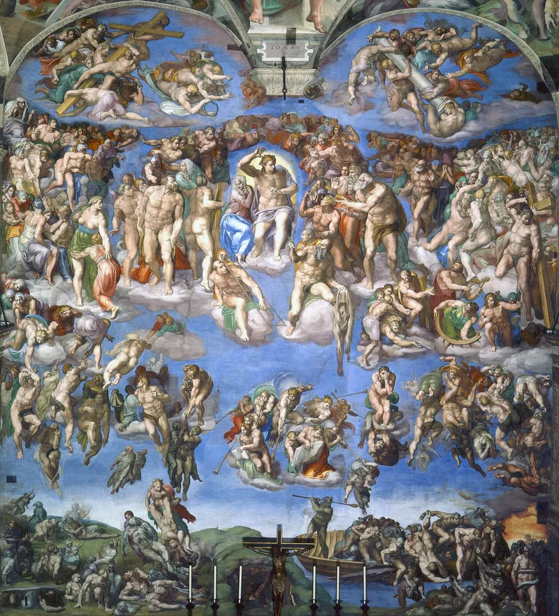 Le Jugement dernier (Giudizio Universale), Michelangelo Buonarroti