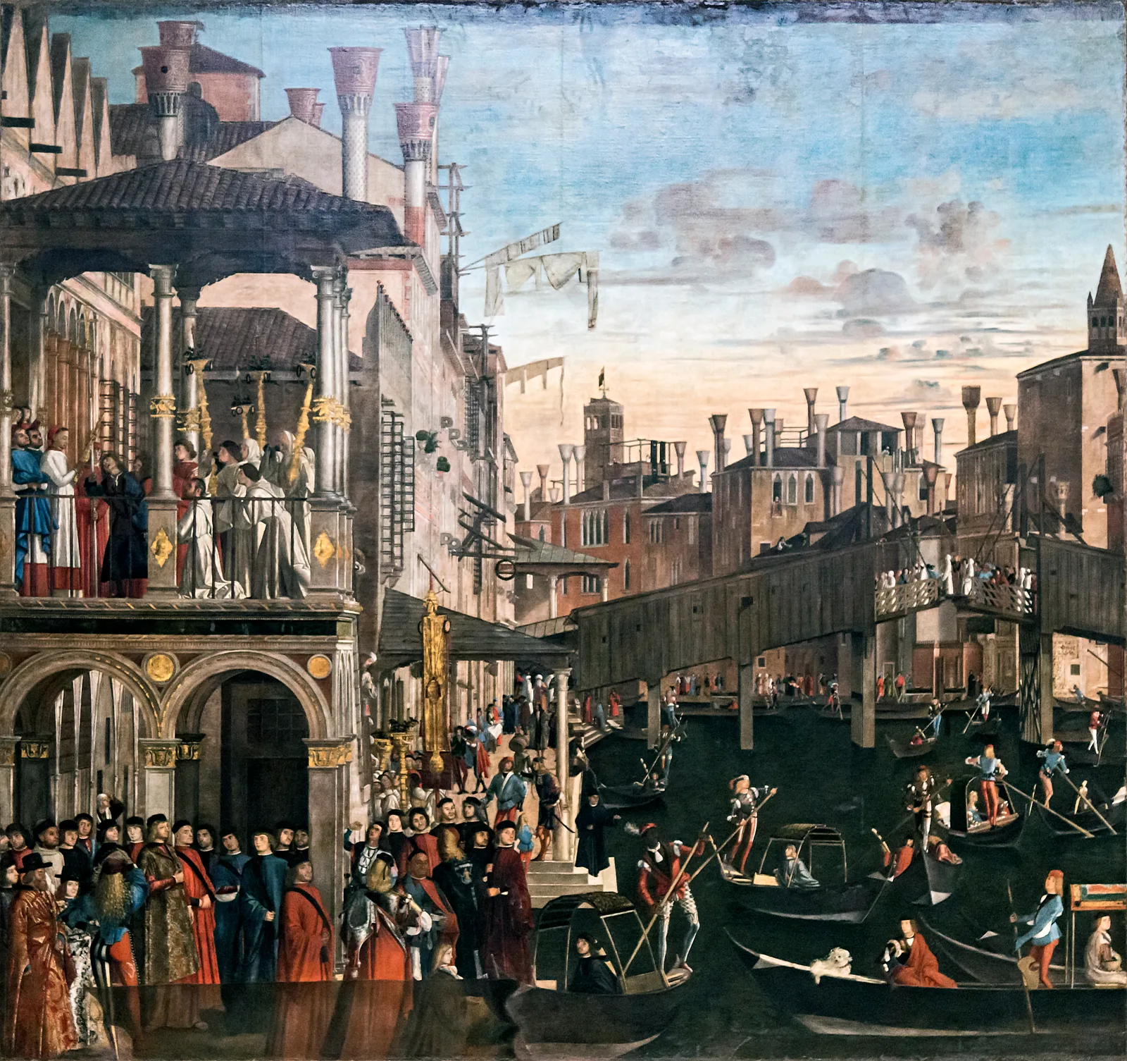 Il Miracolo della reliquia della Croce al ponte di Rialto