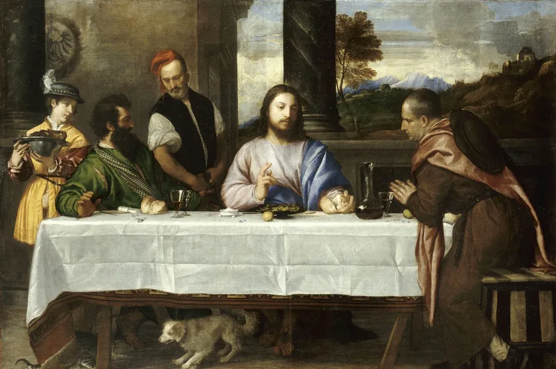 Le Repas à Emmaüs (Pèlerins d'Emmaüs)