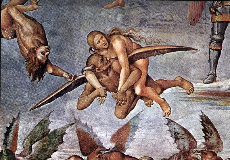 Les Damnés / La Damnation (Dannati all'Inferno), Luca Signorelli