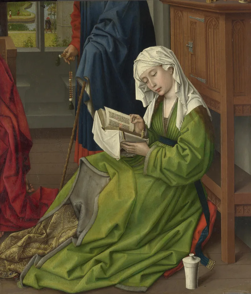 La Madeleine lisant (fragment)