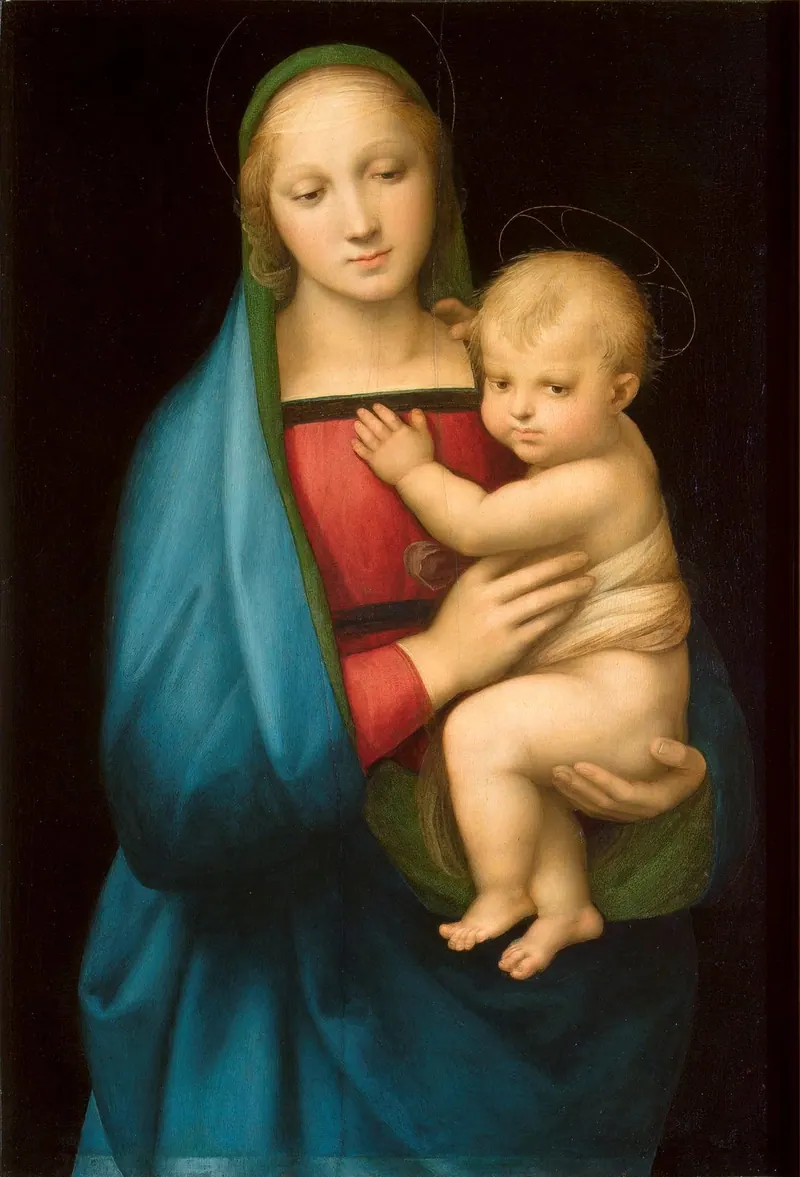 La Madone du Grand-Duc (Madonna del Granduca), Raffaello Sanzio (Raphaël)