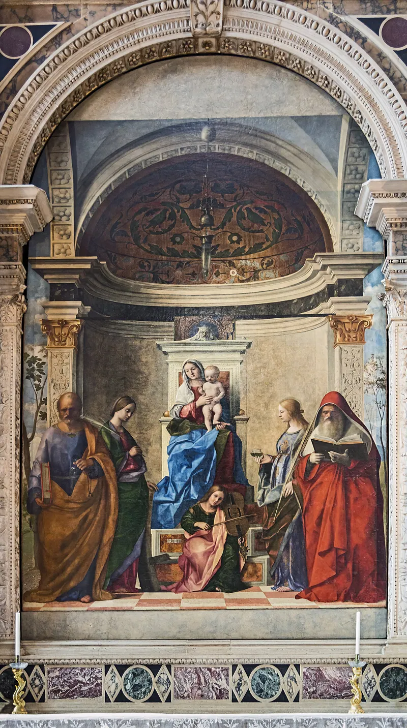 La Pala di San Zaccaria (Pala di San Zaccaria), Giovanni Bellini
