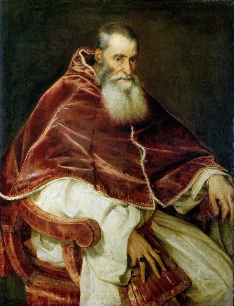 Pape Paul III (sans camauro)
