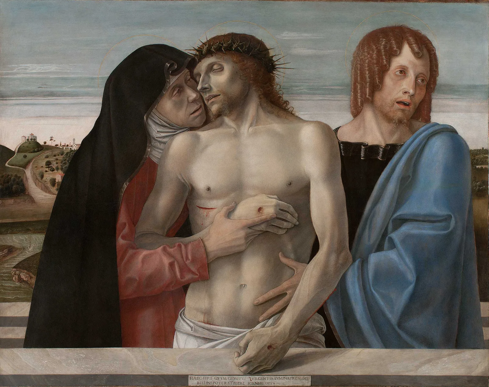 Pietà (Cristo morto sorretto dalla Vergine e da san Giovanni)