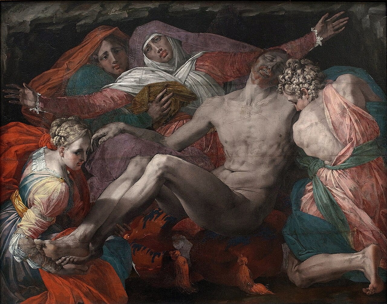 Pietà (ou Christ mort porté par des anges)