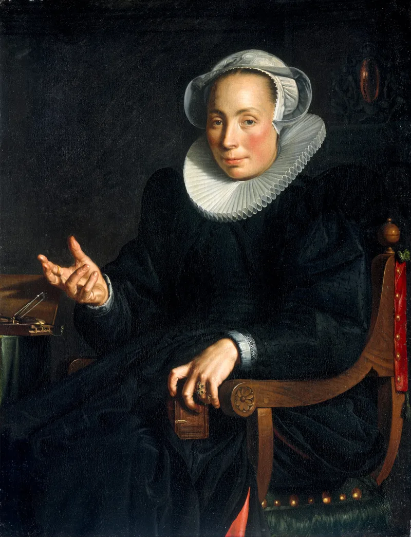 Portrait de Christina Wtewael van Halen