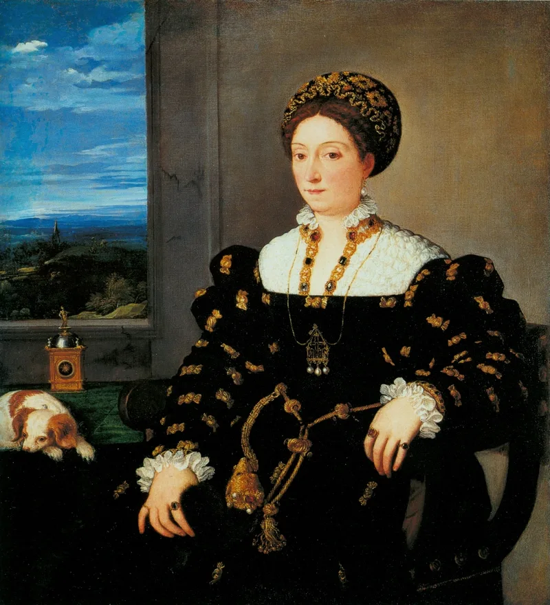 Portrait d'Éléonore de Gonzague della Rovere