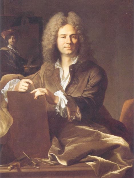 Portrait du graveur Pierre Drevet