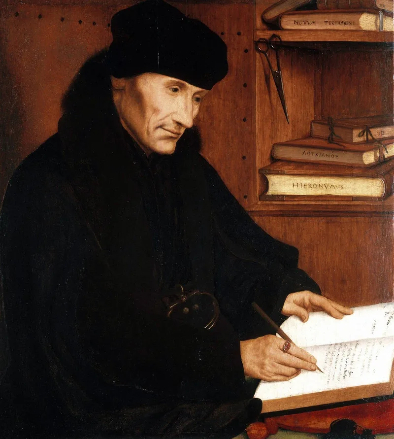 Portrait d'Érasme de Rotterdam