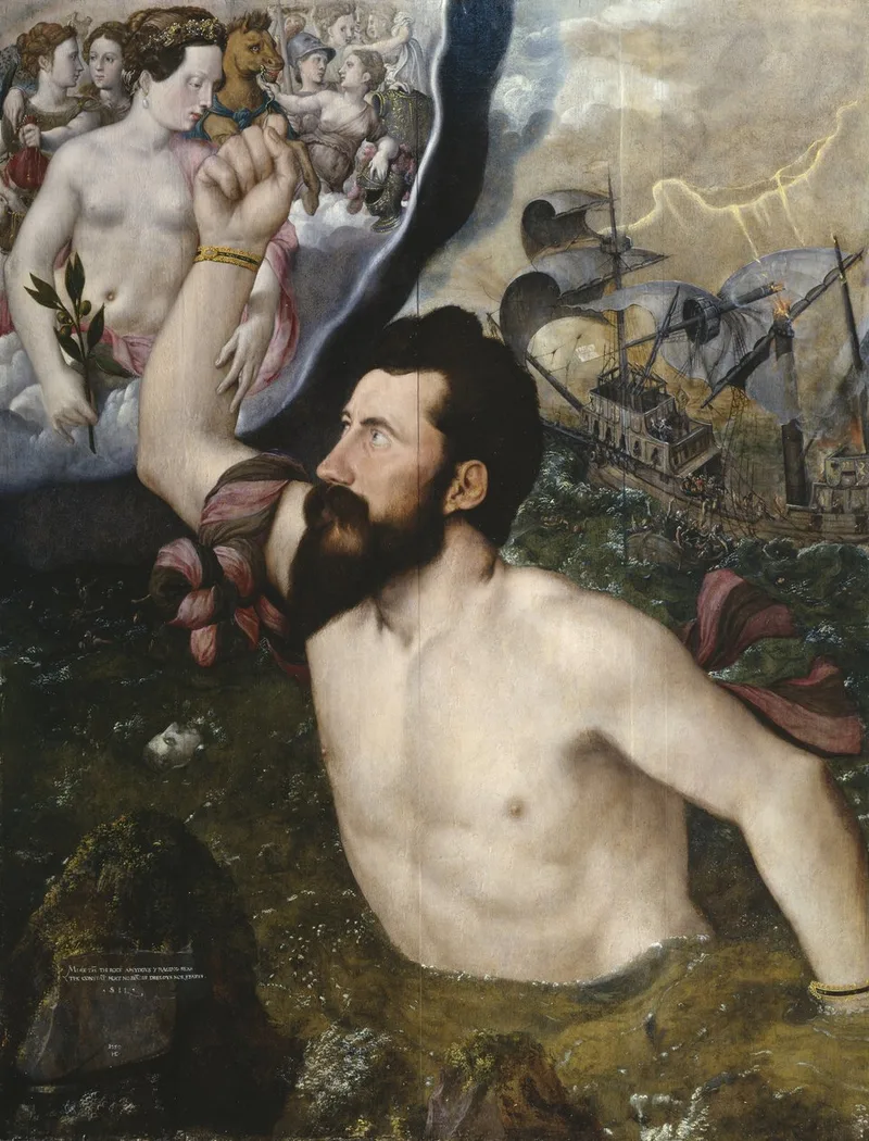 Portrait allégorique de Sir John Luttrell