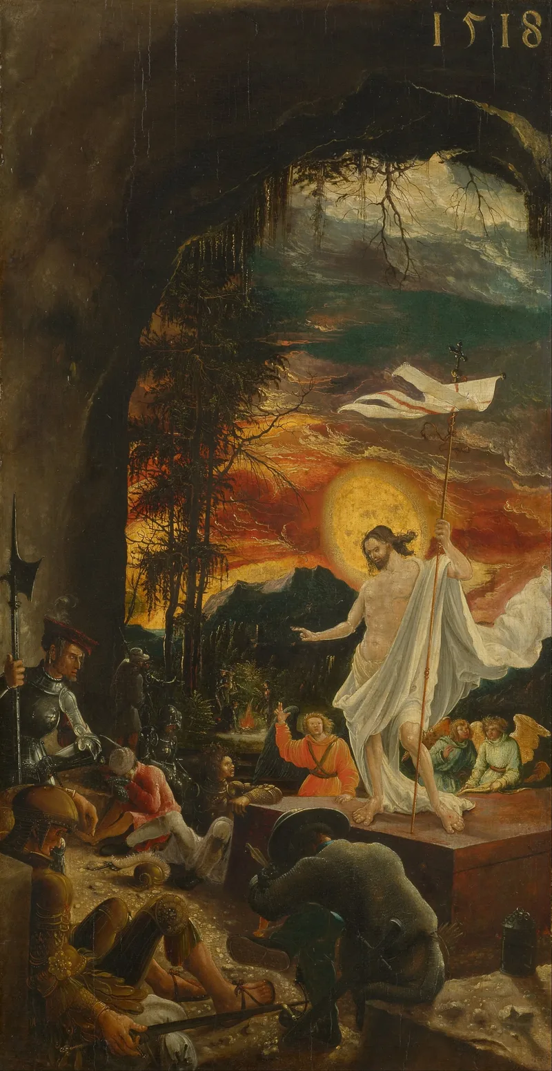 Résurrection (prédelle du retable de St-Florian)