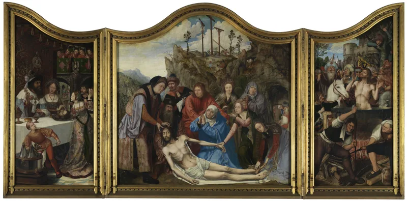 Retable de la confrérie des menuisiers (Lamentation)