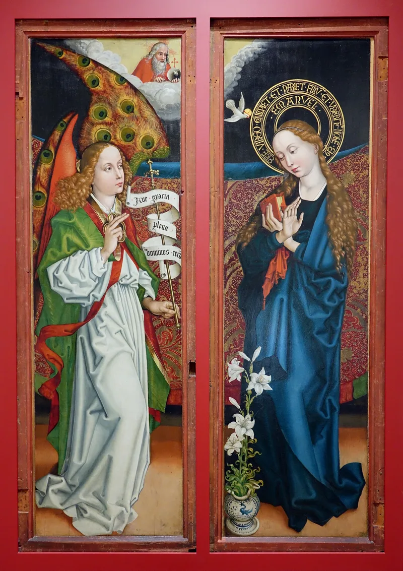 Retable Orlier (volets de l'Annonciation)