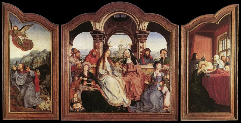 Retable de sainte Anne (La Sainte Parenté)