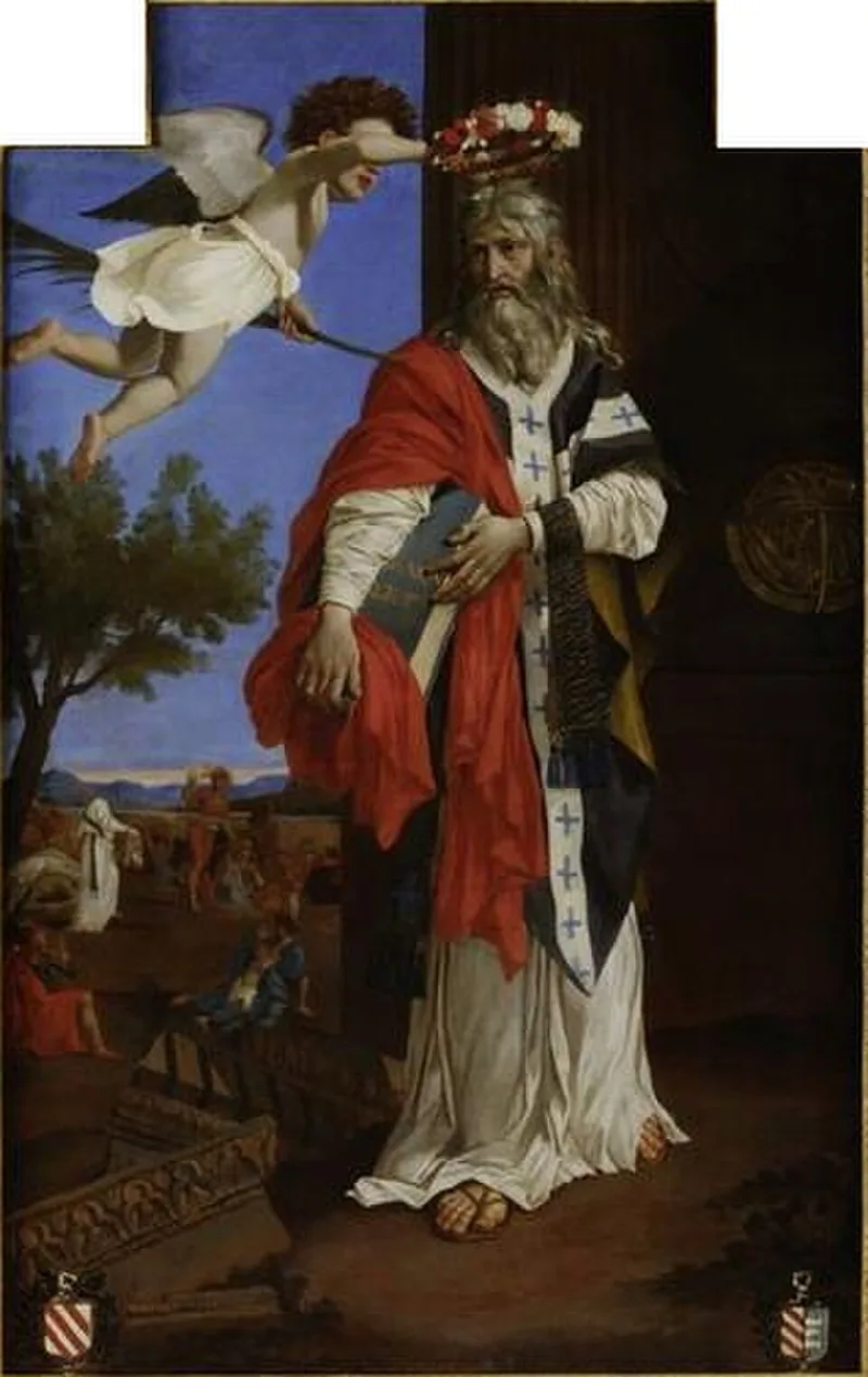 Saint Denis l'Aréopagite converti par l'apôtre Paul (ou L'Éclipse)