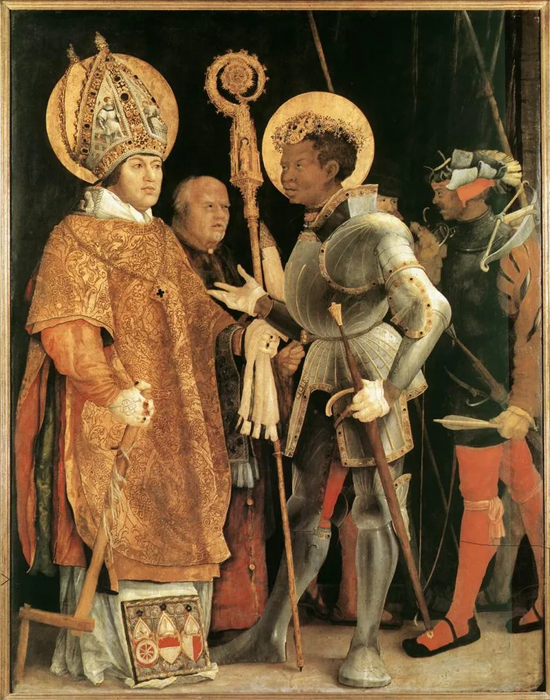 Saint Érasme et saint Maurice