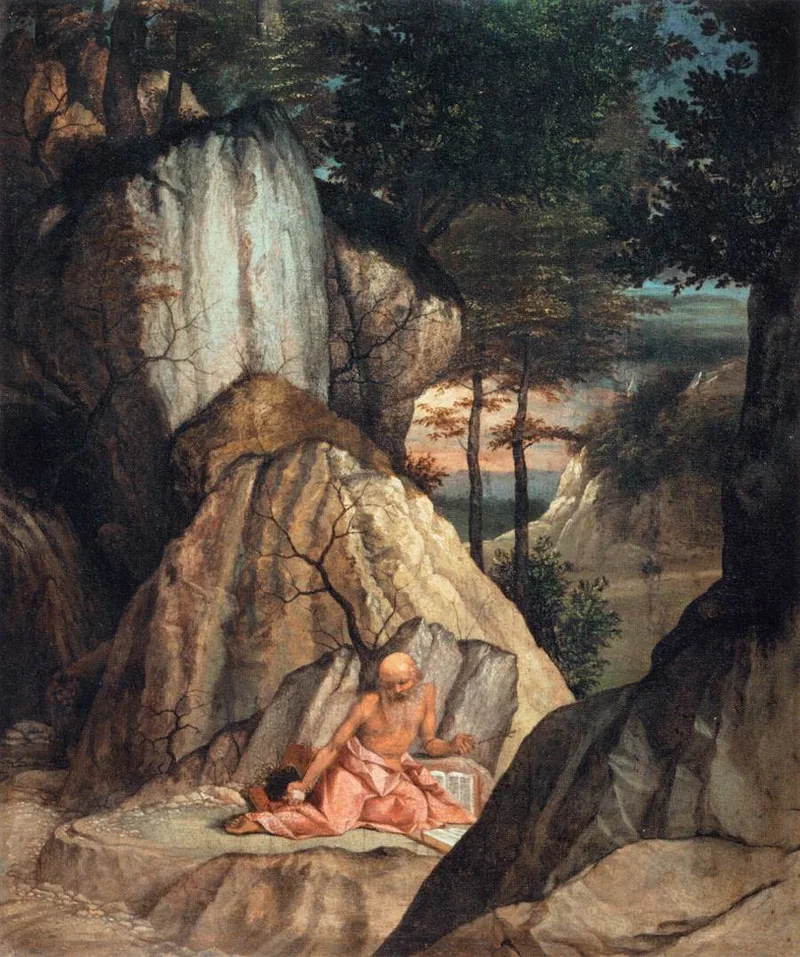 Saint Jerome penitent